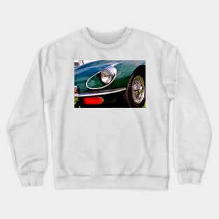 E-Type Jaguar Classic Motor Car Crewneck Sweatshirt